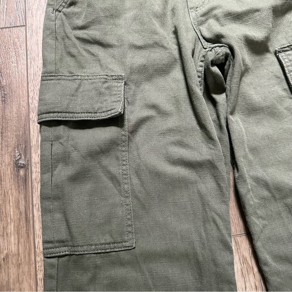 Cotton‎ On Women’s Cargo Pants Olive Green 100% Cotton, Size 2 - Picture 4 of 15